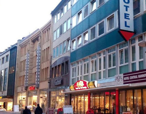 Hotel Central Hannover Exteriör bild